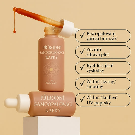 Přírodní Samoopalovací Kapky