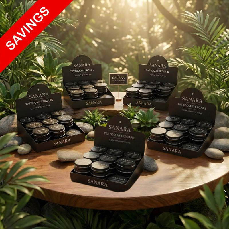 5 Trays (135 pieces) of Sanara® Aftercare Butter 30ml