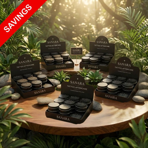 5 Trays (135 pieces) of Sanara® Aftercare Butter 30ml