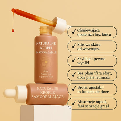 Naturalne Krople Samoopalające