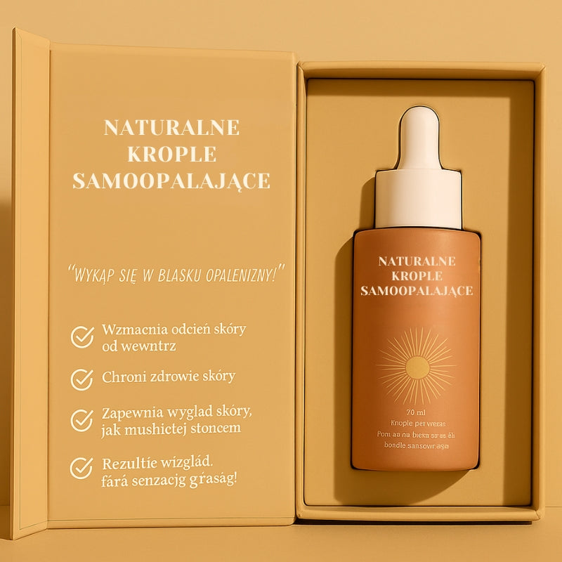 Naturalne Krople Samoopalające