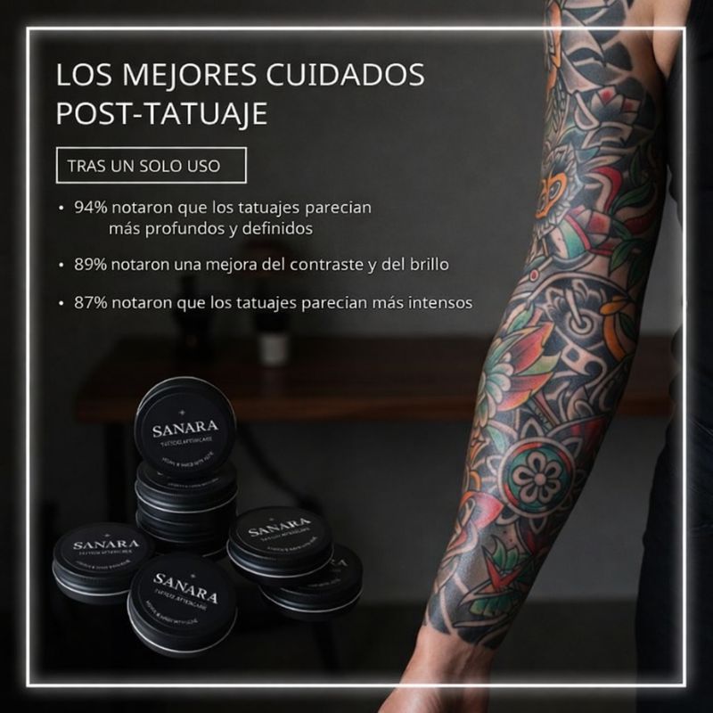 Bálsamo Sanara Vibrant para Tatuajes (30ml)