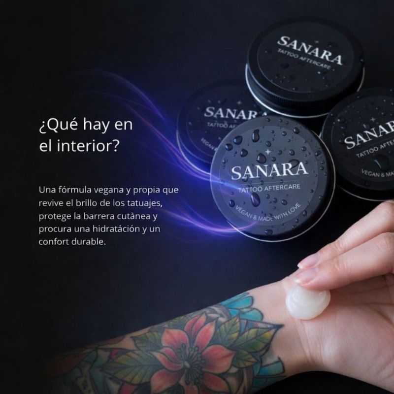 Bálsamo Sanara Vibrant para Tatuajes (30ml)