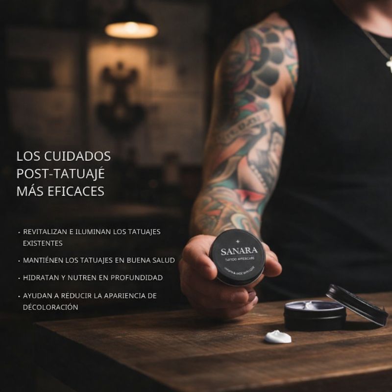 Bálsamo Sanara Vibrant para Tatuajes (30ml)